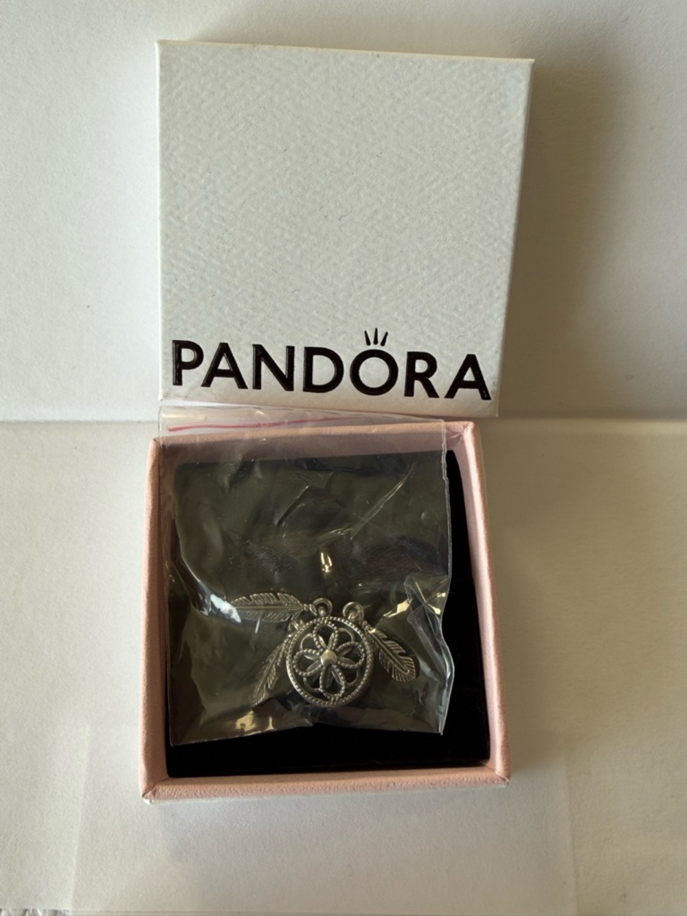 Pandora Silver Dreamcatcher Dangle Charm